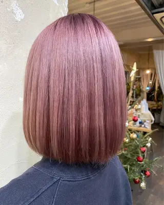 ミディアム M. YURIのヘアスタイル