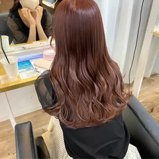 セミロング カラー mai 🎀 / ガーリーヘア ♡のヘアスタイル