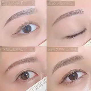 アイブロウ kinky 皆実町のネイルデザイン