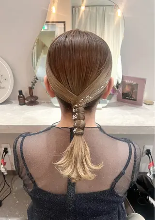 ミディアム Mila misakiのヘアスタイル