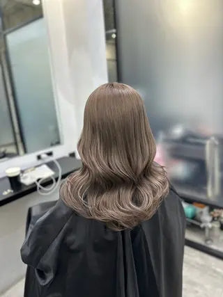 ロング カラー 韓国ヘア🇰🇷🎀 みきのヘアスタイル