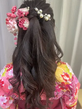 ヘアアレンジ 萱場 利恵のヘアスタイル