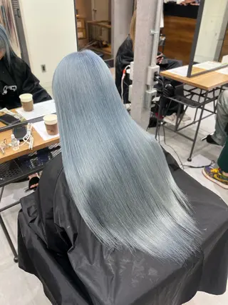 ロング カラー ショート/ウルフ カットモデル募集のヘアスタイル