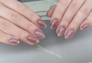 ネイル 神田 ココナッツのネイルデザイン