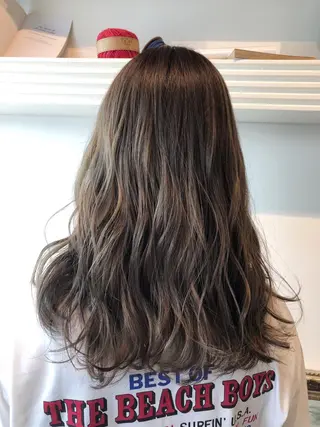 セミロング カラー 💐パーソナルカラー /市橋加菜💐のヘアスタイル
