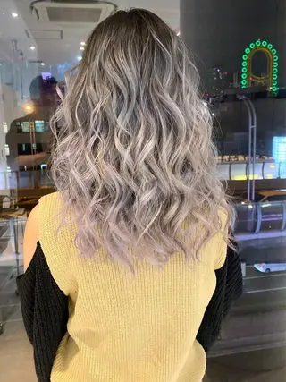 セミロング カラー welring hair salonのヘアスタイル