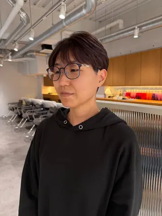 ショート メンズ ハイライト/ブリーチ /綾華のヘアスタイル