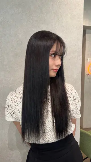 ロング カラー レイヤー/艶カラー/ KIHO🥥︎のヘアスタイル