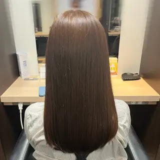 セミロング モデル募集中🌼 岩下陽万里のヘアスタイル