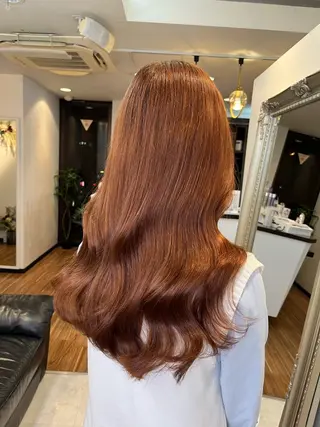 ロング ANKHCROSS みうのヘアスタイル