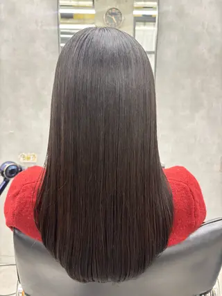 ロング カラー すぐ巻ける縮毛矯正 🍀勝倉　麗のヘアスタイル