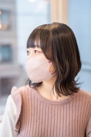 ミディアム Lazo/ 原弥和子のヘアスタイル