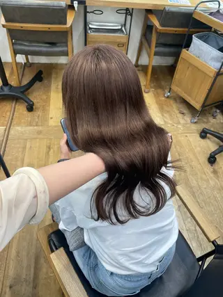 ロング レイヤーカット 🌱 はるかのヘアスタイル