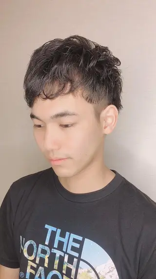 メンズ 髪質改善 阿部のヘアスタイル