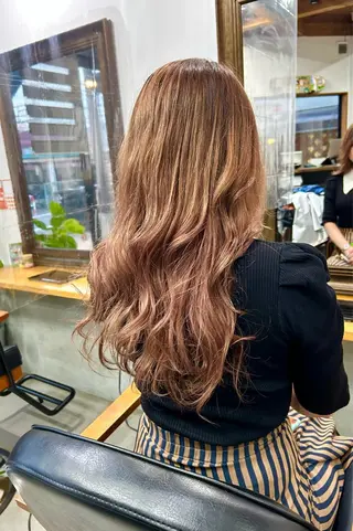 カラー 💖艶・ブリーチ 透明感miyu💖のヘアスタイル