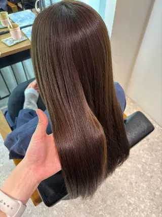 ロング 🌱大森柚紀🐇 うる艶髪🫧のヘアスタイル