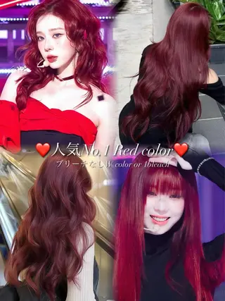 ロング カラー Lani5710所属・🎀ハイトーン・艶 カラー HANA🎀のヘアスタイル