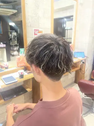 ショート メンズ メンズパーマ屋さん /yuki☃️💭のヘアスタイル