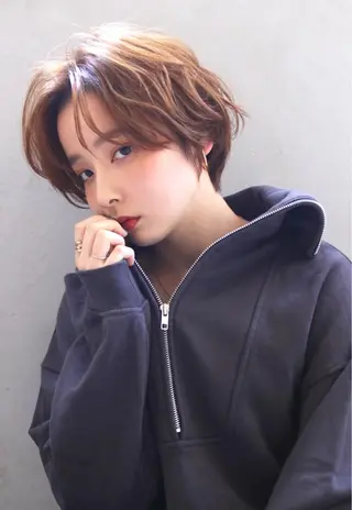 ショート angelica布施 窪田隆平のヘアスタイル