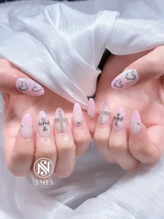 セミロング 🌟AMIA BEAUTY🌟のネイルデザイン