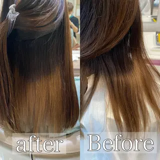 ロング カラー パーマ 清野 大のヘアスタイル