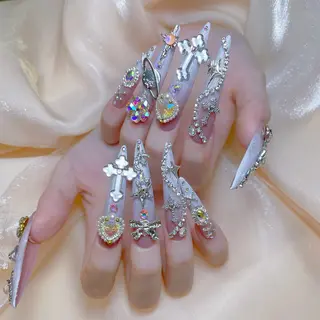 ネイル 💅ネイル✨ プリンセスのネイルデザイン
