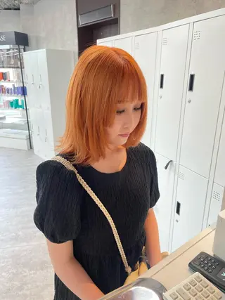 ミディアム カラー 似合わせ🌿‬髪質 改善🧸RYUGOのヘアスタイル