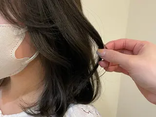 ミディアム カラー 髪質改善/縮毛矯正 /青山 早希🐾のヘアスタイル