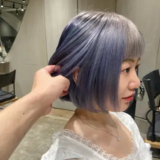 ショート カラー 🌈圧倒的デザイン力 内井省吾のヘアスタイル