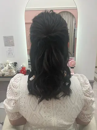 ヘアアレンジ lien eriiのヘアスタイル