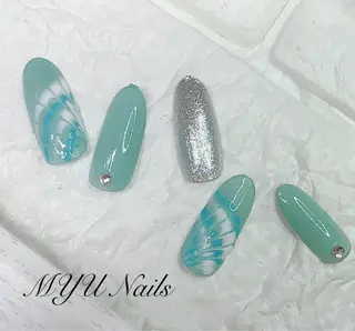 ネイル ニュアンスネイル🌈 MYU Nailsのネイルデザイン