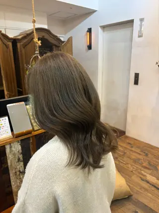 ロング 縮毛矯正/ 艶カラー/カイのヘアスタイル