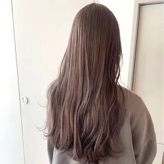 ロング 💡レイヤーカット/ グレージュ松本隼人のヘアスタイル