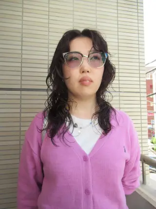 ロング パーマ パーマ/ラフパーマ /ボブパーマ/HYOのヘアスタイル