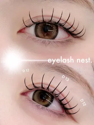 マツエク・マツパ 🤍nest. エリ🤍のマツエク・マツパデザイン