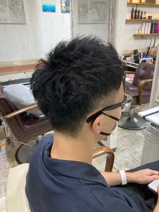 ショート メンズ 💥桜木町メンズ専門 💥ルキのヘアスタイル
