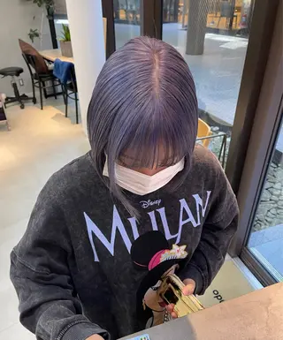 ショート カラー 似合わせショート×透 明感/やじまたかしのヘアスタイル