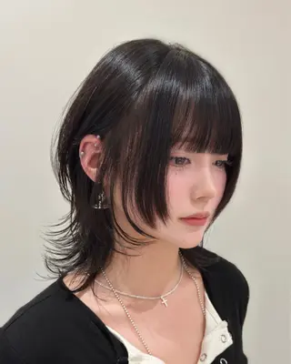 ショート ウルフカット/ ハッシュカット/山路のヘアスタイル