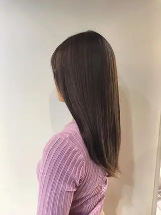 ロング natsu fujinoのヘアスタイル