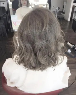 ミディアム 土井 浩輔のヘアスタイル