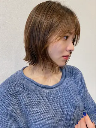 ショート カラー ダメージレスサロン✨ kayo🌱のヘアスタイル