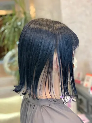 ミディアム カラー 🫟Blanco🫟 Color&Careのヘアスタイル