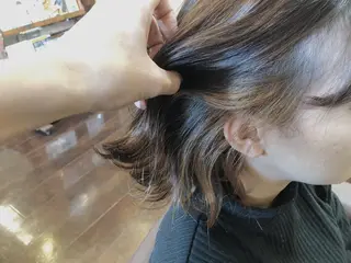 ミディアム カラー Snaly カラー特化ページのヘアスタイル