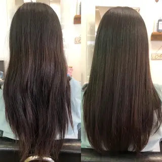 ロング 藤田  紀子のヘアスタイル