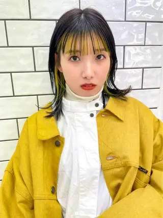 セミロング YUIMARL岡山店 MIRAIのヘアスタイル