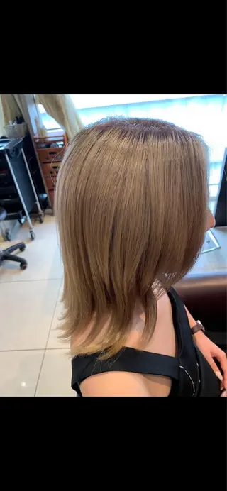 カラー 溝口 和弘のヘアスタイル