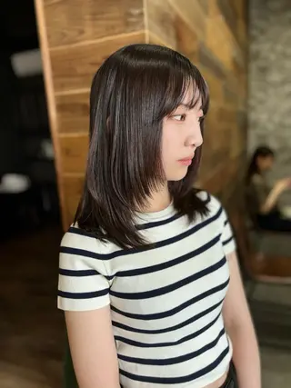 ミディアム yoshihara yuukiのヘアスタイル