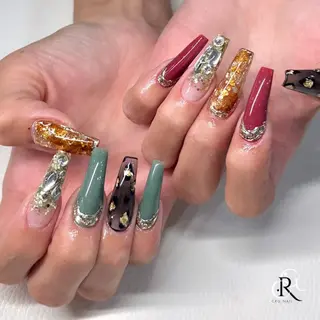 ネイル RURI トレンド スカルプ/美フォルムのネイルデザイン