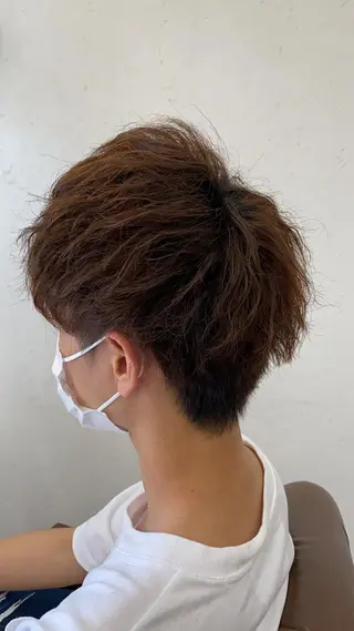 ショート パーマ メンズ 🟢NEGi🟣 🫧髪質改善のヘアスタイル