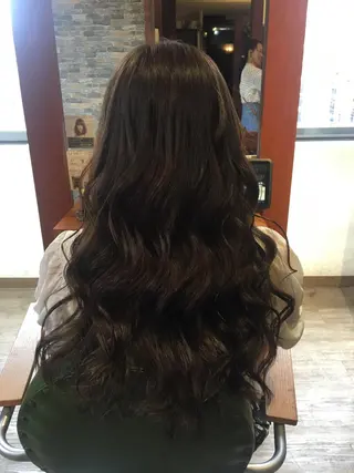 ロング カラー 宮下 浩一のヘアスタイル